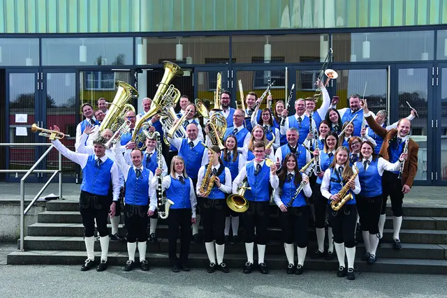 Der Musikverein Allerheiligen umrahmt den Frühschoppen am Sonntag musikalisch. | Foto: Musikverein Allerheiligen im Mühlkreis