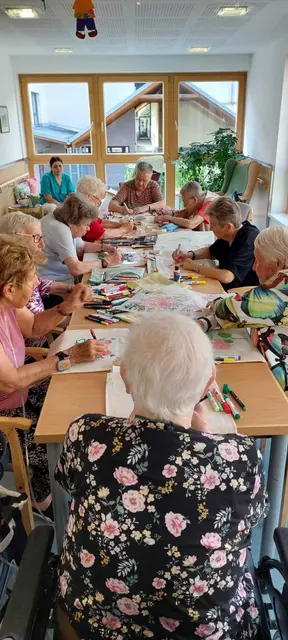 Jeder und Jede die Spaß daran hat, kreativ zu sein, konnte mitmachen.  | Foto: Haus Sebastian