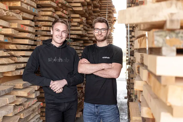 Die Geschäftsführer Paul Seyringer und André Frühwirth. | Foto: Styleholz