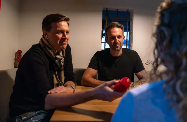Robert Steiner und Peter Zeitlhofer sprechen in ihrem Podcast mit Personen aus dem Salzkammergut. | Foto: Chris Gütl