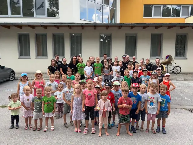 Fast 60 Kinder samt Begleitpersonen ließen sich die Einladung des Musikvereins Ladendorf (MVL) nicht entgehen | Foto: MV Ladendorf
