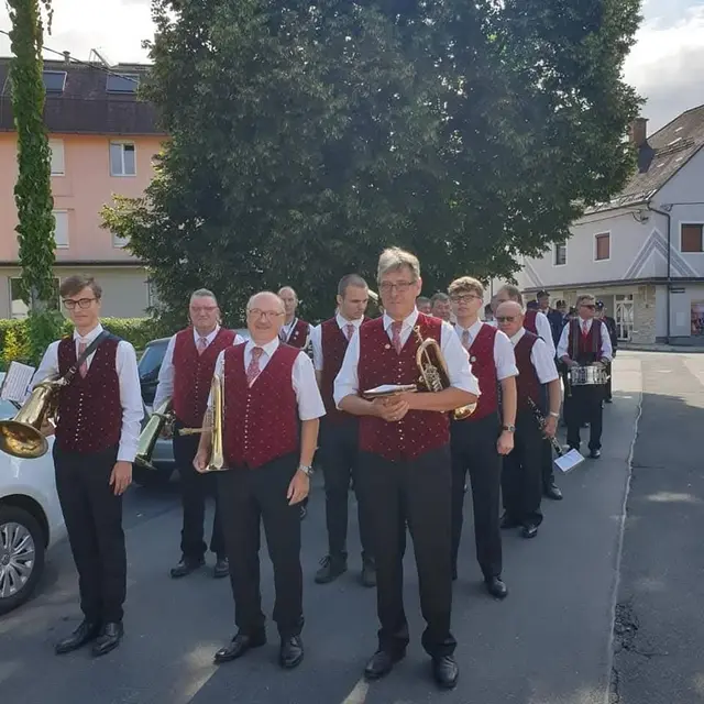 Viele Anlässe umrahmt die Kolpingmusik. | Foto: Kolpingmusik Klagenfurt