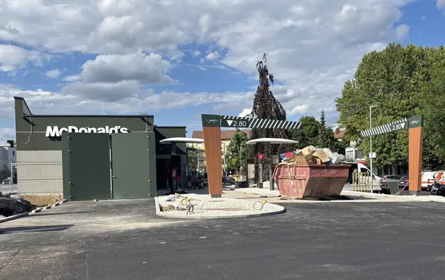 So sieht es momentan noch beim McDonalds in der Rosentaler Straße aus. | Foto: MeinBezirk.at