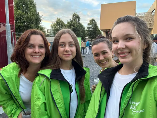 (v. l.) Theresa Reichart, Jennifer Postl, Cynthia Fritz und Emma Pock | Foto: Emma Pock