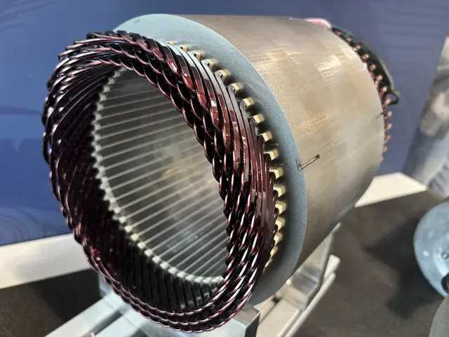 Der fertig produzierte Stator – der unbewegliche Teil eines Elektromotors. | Foto: MeinBezirk