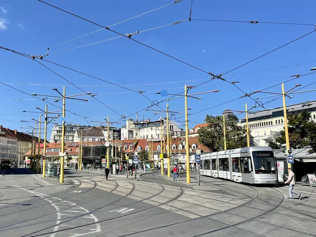 Wegen mehrfahrer Anschlagsdrohungen wurde ein 25-Jähriger am Montag am Jakominiplatz verhaftet und in psychiatrische Betreuung übergeben. | Foto: MeinBezirk