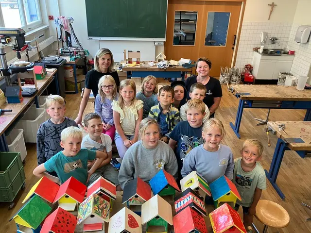 Keines der Häuschen sah aus wie das andere. | Foto: Sabine Nassl