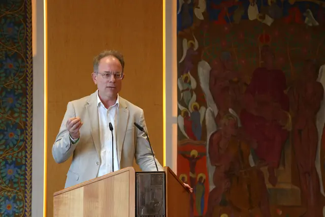 Jan-Heiner Tück plädierte dafür, „dass bei der Überwindung des Bösen die Gestalt Jesu Christi eine Rolle spielt“. | Foto: Erzdiözese Salzburg (eds)/Michaela Greil