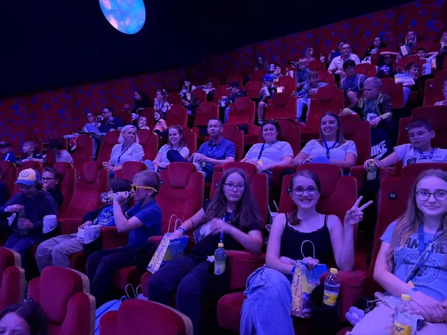 Im Kinosaal gabs dann Popcorn und es wurde spannend. | Foto: Raiffeisenbank Gramastetten Rodltal eGen