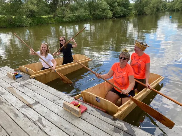 Sautrogrennen auf der Thaya bei Speisendorf | Foto: FF Speisendorf
