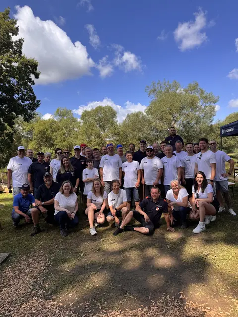Gruppenfoto der Organisatoren mit den Teilnehmern | Foto: FF Speisendorf