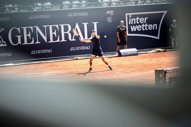 Sandro Kopp spielte in der Qualifikation. | Foto: Mia Knoll