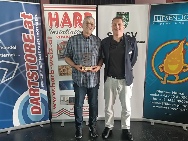 Obmann Moser Manfred und Vizeobmann Cichy Thomas