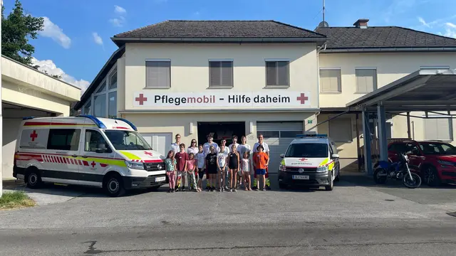 Die Kinder bei der Ferienaktion in Eibiswald | Foto:  F. Kiefer