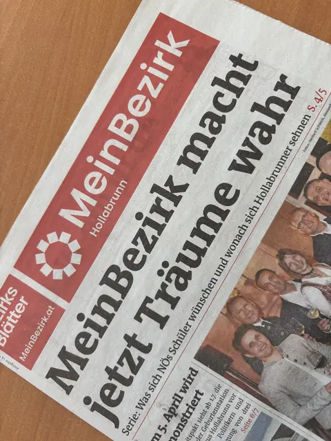 MeinBezirk erscheint wöchentlich in allen Bezirken. | Foto: Alexandra Goll