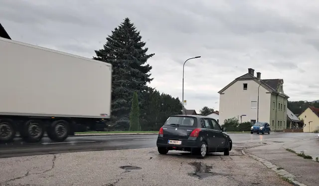 Der Kunstparker auf der Hauptstraße. | Foto: Name d. Fotografen d. Red. bekannt
