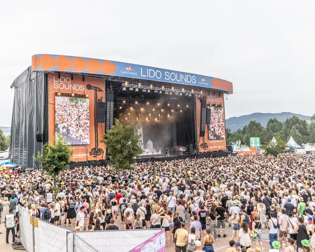2024 zog das Lido Sounds noch 70.000 Besucher an, 2025 waren es nur noch 50.000. | Foto: Christoph Leeb / Subtext.at