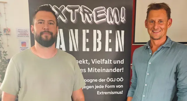 Die beiden Vortragenden der Polizei gaben einen informativen Überblick. | Foto: JCUV