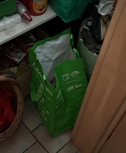 Im Hause Spielbichler in Wimpassing wird im Sack gesammelt. | Foto: privat