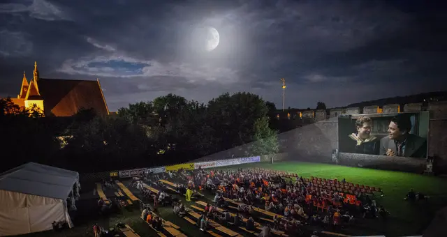 Das beliebte Mondscheinkino in Eggenburg. | Foto: Tourismus-Information Eggenburg