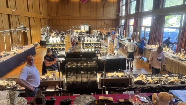 Die Mineralien-Tage im Stadtsaal Radenthein fanden bereits zum 31. Mal statt. | Foto: Privat