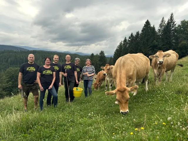 Die Landwirtschaftskammer holt bäuerliche Umweltleistungen vor den Vorhang – wie hier die seltenen Murbodner Rinder von Alois Kiegerl in Trahütten. | Foto: Michl