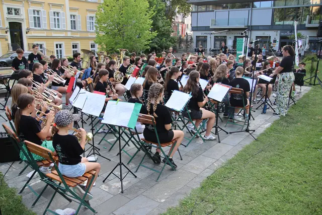 Das Orchester des Jugendcamps in Bad Gleichenberg präsentierte beim Abschlusskonzert das große Können. | Foto: MeinBezirk