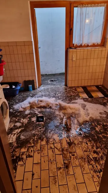 Einsatz nach Unwetter im Wipp- und Stubaital. | Foto: FF Schönberg/FB