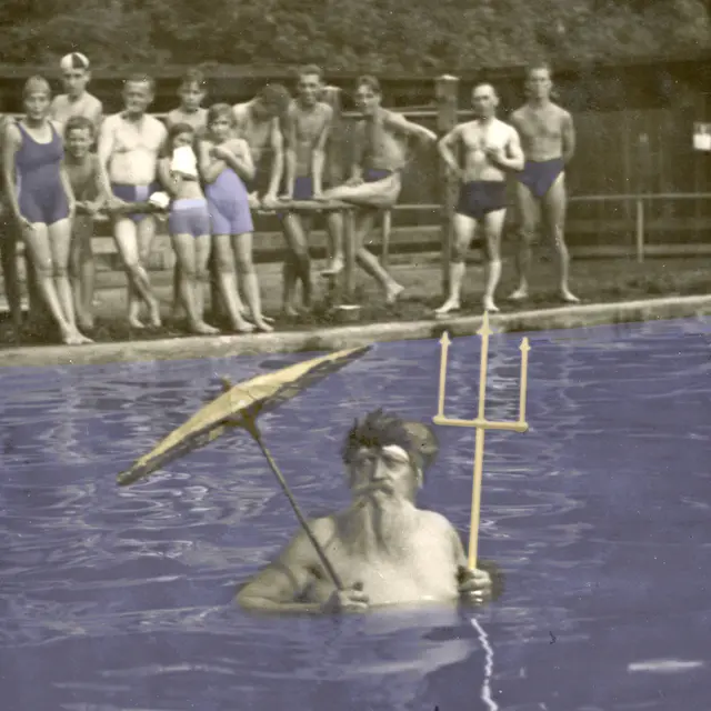 Alte Werbeplakate sorgen für Erheiterung. | Foto: Trofaiach