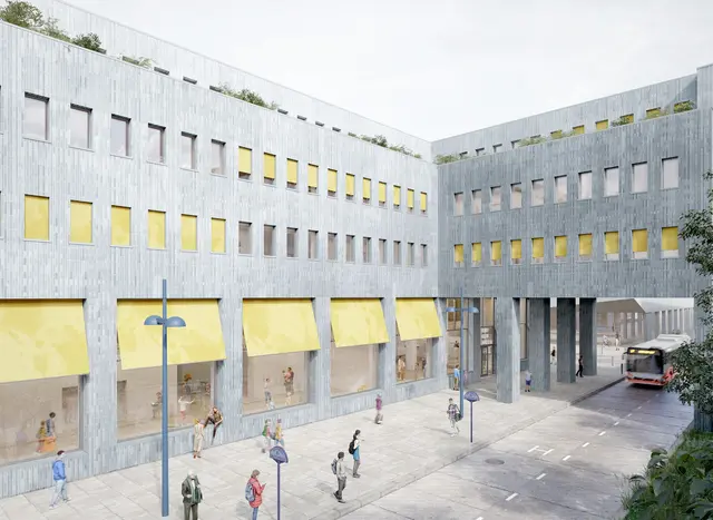 Der ZOOM-Kindermuseum-Standort in Floridsdorf verzögert sich bis in den Herbst 2028. | Foto: Studi. Oken / K U E H N M A L V E Z Z I Architects für ARWAG