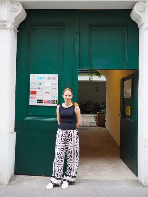 In der Stiegengasse 11 befindet sich nicht nur Imprintmytravel, sondern auch co-work-vienna - Stelzels zweites Standbein. | Foto: Julia Gaiswinkler