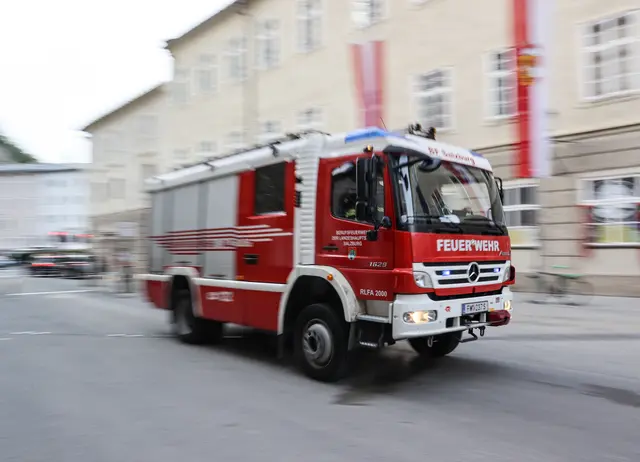 Zu gleich zwei Einsätzen musste die Salzburger Feuerwehr in der Stadt Salzburg in den vergangenen Stunden ausrücken - im Stadtteil Lehen und in der Getreidegasse. | Foto: Symbolbild: Franz Neumayr 