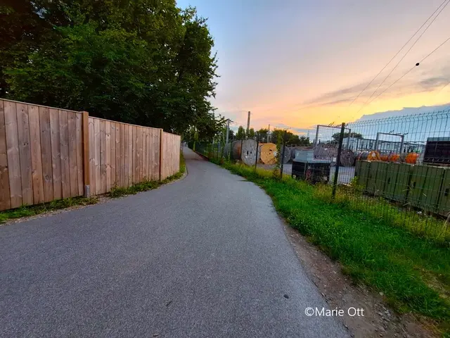 Radweg gesperrt, Graz