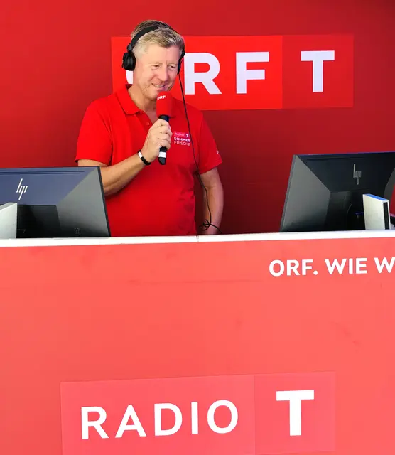 Markus Feichter als Sommerfrische-Moderator. | Foto: Kogler