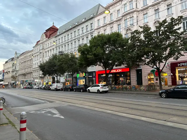 Augenscheinlich ist die Alser Straße von Leerstand betroffen. Die WKW beruhigt hier aber. | Foto: Laura Rieger/MeinBezirk