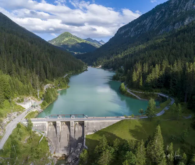 Die Kraftwerksanlage am Rotlech spielt bei den Überlegungen der EW Reutte eine zentrale Rolle. | Foto: EWR/Rofl Marke