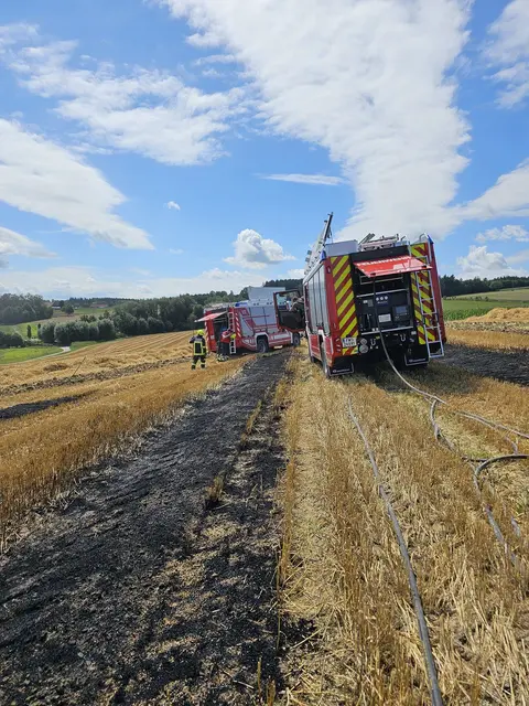 Der Brand konnte rasch unter Kontrolle gebracht werden. | Foto: FF Antiesenhofen