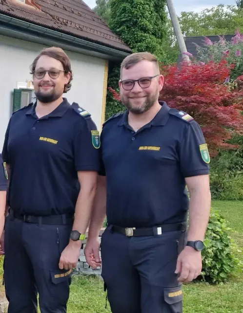 Bezirksleiter Alexander Gigerl und Landesleiter Raphael Narrath setzen auf Teamarbeit. | Foto: Steiermärkische Berg- und Naturwacht