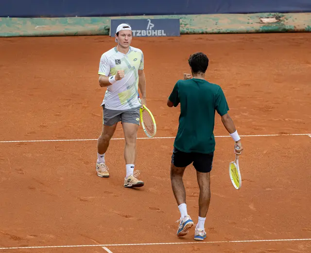 Miedler/Cabral zogen ins Semifinale ein. | Foto: Alex Scheuber