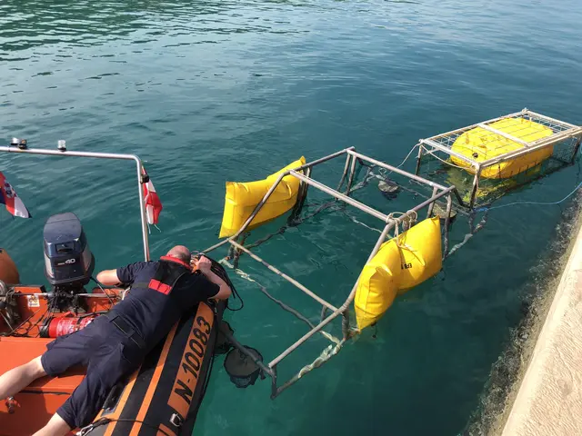 Auch ober Wasser unterstützen die Tauchhelferinnen und -helfer die Einsatzkräfte unter Wasser. | Foto: Sonderdienst Tauchdienst NÖLFV