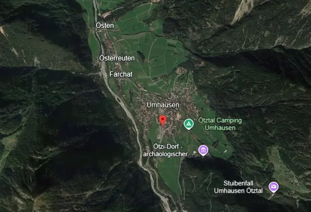 10-Jährige verletzte sich bei einem Scooter-Unfall in Umhausen. | Foto: googleearth/MeinBezirk