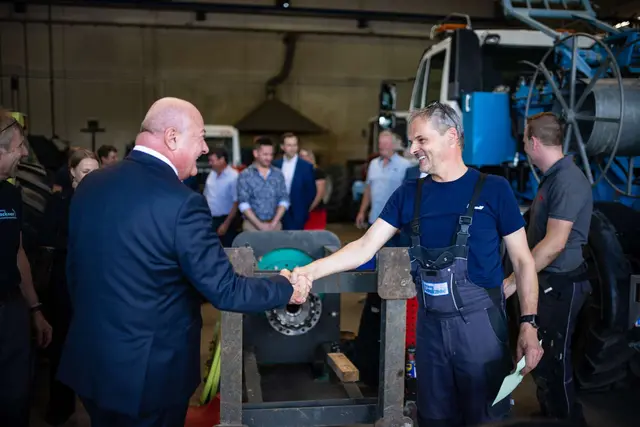 Betriebsbesuch im Bezirk Wiener Neustadt. | Foto: ÖVP NÖ, Zezula