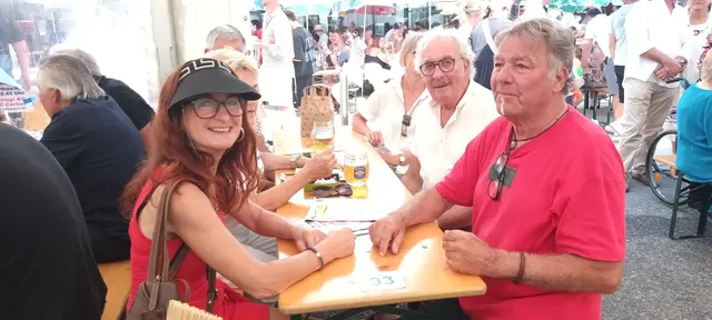 Hofstättener Gäste beim Margarethner Kirta