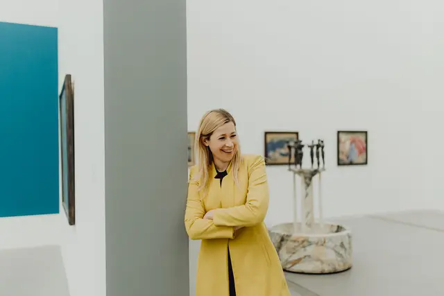 Kulturstadträtin Doris Lang-Mayerhofer (ÖVP) freut sich über die Aktion. | Foto: Stadt Linz