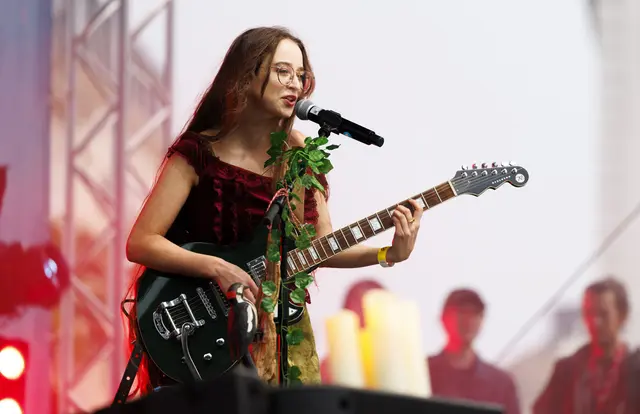 Nach Stürmer folgte die Band Sodl rund um Anja Sodnikar. | Foto: TOBIAS STEINMAURER / APA / picturedesk.com