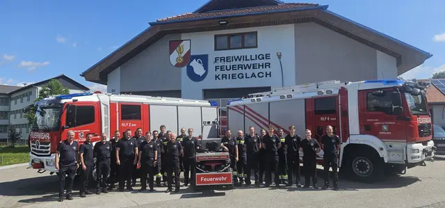 Der Waldbrandzug kommt mit 25 Feuerwehrmitgliedern auf sechs Feuerwehrfahrzeugen zum Einsatz. Der Waldbrandstützpunkt ist bei der FF
Krieglach angesiedelt. | Foto: BFVMZ