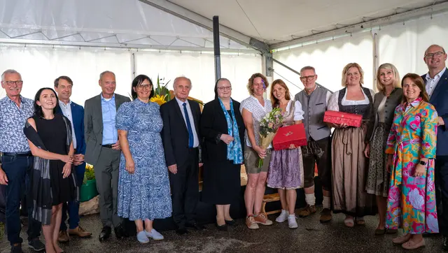 Das Fradomo Rainbach feierte sein 30-Jahr-Jubiläum. Prominenter Besuch war anwesend. | Foto: Johanna Gerner
