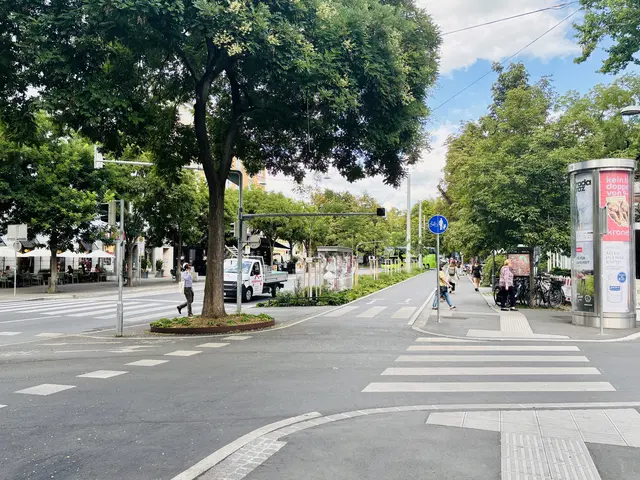 Die Radstrecke am Opern- und Joanneumring scheint noch eine Eingewöhnungsphase seitens der Radlerinnen und Radler zu benötigen. | Foto: MeinBezirk/Andreas Strick