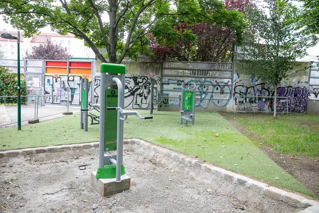 Fünf neue Geräte stehen ab August allen sportlich Interessierten kostenlos zur Verfügung.  | Foto: BV6