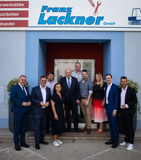Betriebsbesuch im Bezirk Wiener Neustadt. | Foto: ÖVP NÖ, Zezula